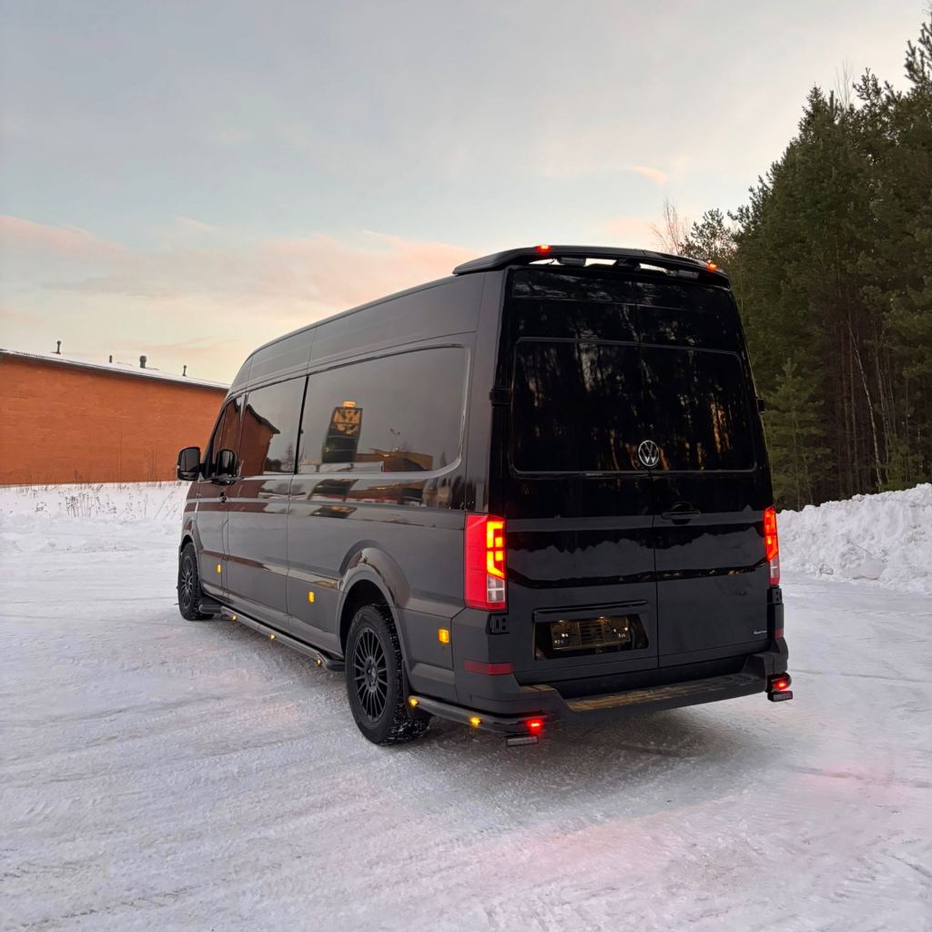 Kylkiputket astimilla VW Crafter 2017- LWB (Etuovet/Liukuovi) - Image 2