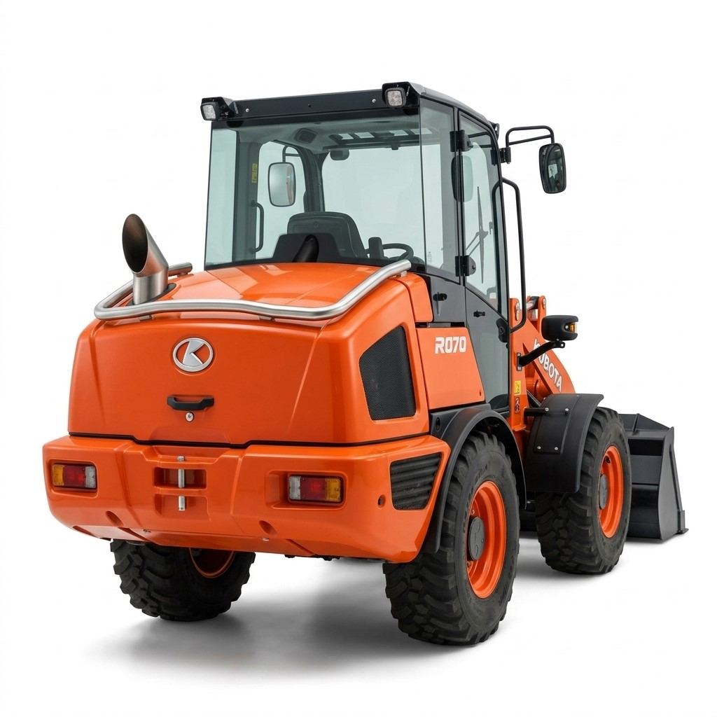 Lisävaloteline konekopan päälle Kubota R070 ja R090