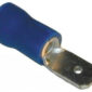 Laattaliitin uros 6,3mm sin 100kpl