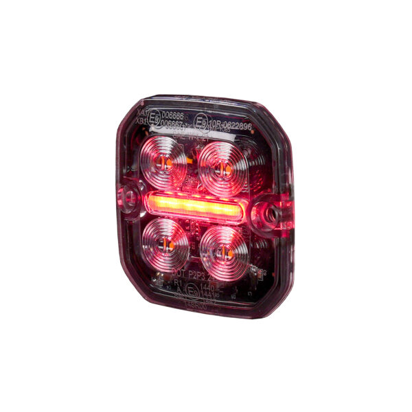 Purelux Strobe Ultra Slim Square Tasovilkku (VALK / PUN) - Image 3