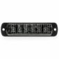 Standby L52 LED-Varoitusvalo tumma linssi, vaaka/pinta-asennus, Sin.
