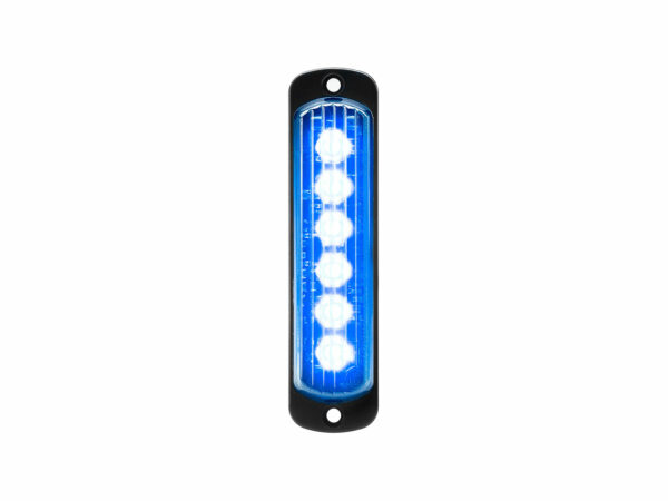 Standby L52 LED-Varoitusvalo tumma linssi, pysty/pinta-asennus, Sin. - Image 2