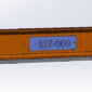 Takavalopalkki 2400x250mm (8xIZE takavaloille)
