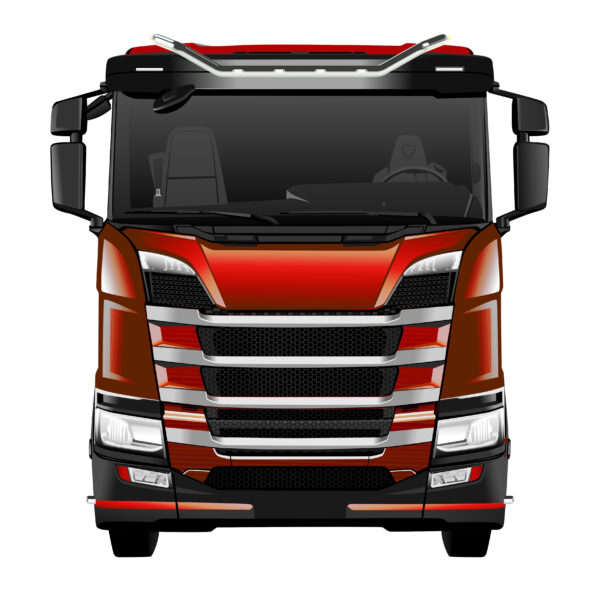 Kattovaloteline Scania NextGen 2017- matala ohjaamo