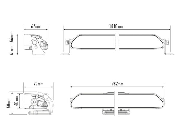 Lazer Linear 36 Elite LED-lisävalopaneeli - Image 4