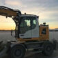 Lisävaloteline katolle, Liebherr lyhyt ohjaamo