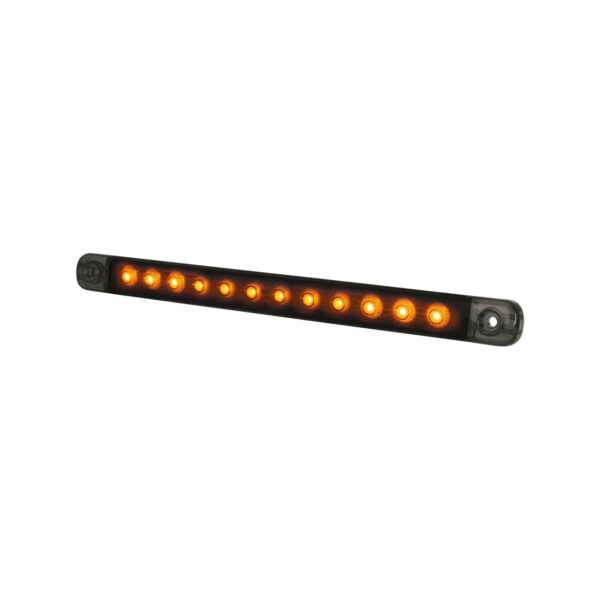 Led Äärivalo Dark Knight Slim Keltainen 12led 3m Johto
