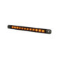 Led Äärivalo Dark Knight Slim Keltainen 12led 3m Johto