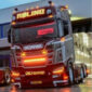 LED-Päiväajovalosarja Scania NextGen 2017-, Keltainen