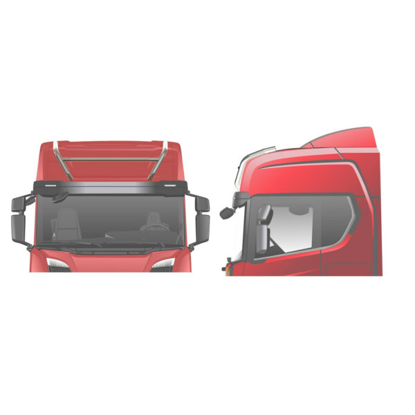 Lisävaloteline katolle Scania NextGen 2017- Highline hytti - Image 3