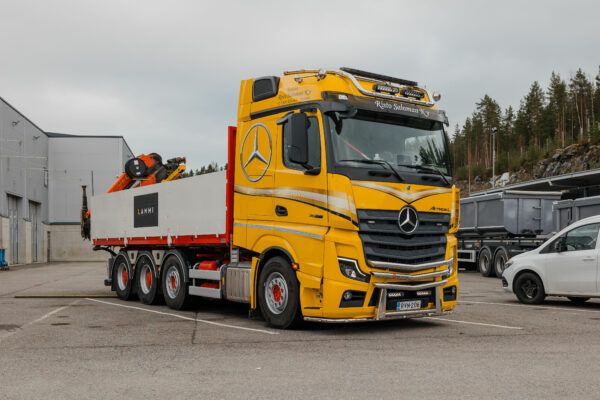 Lisävaloteline katolle sivujatkoilla MB Actros StreamSpace 2,5m - Image 2