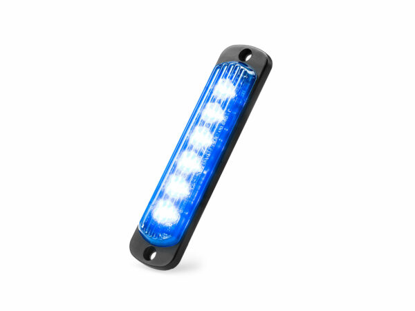 Standby L52 LED-Varoitusvalo tumma linssi, pysty/pinta-asennus, Sin. - Image 4