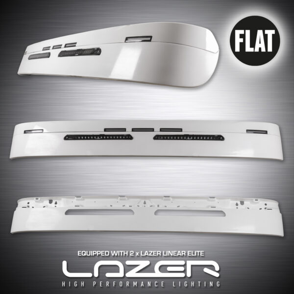 TruckStyle Sweden Aurinkolipan alaosa FLAT, Scania NG, Lazer Linear 18 valoilla