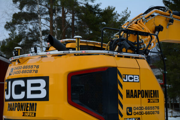 Lisävaloteline taakse/ peräpuntin päälle JCB 245XR - Image 3