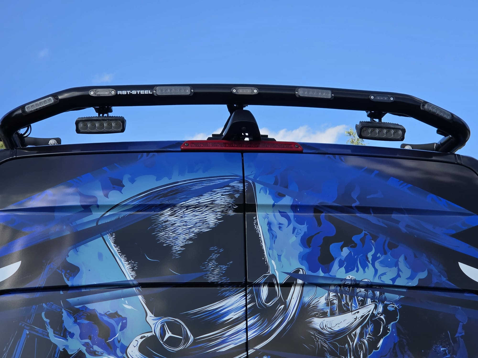 Työvaloteline katolle MB Sprinter (korkea katto) 2018- - Image 3