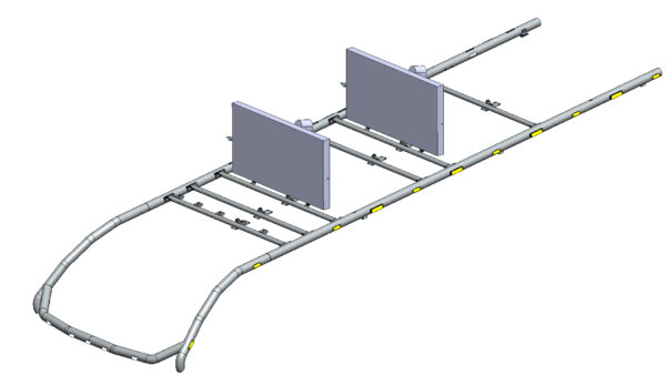 Kattoputkisarja EKL katolle MB Sprinter A3 2006-
