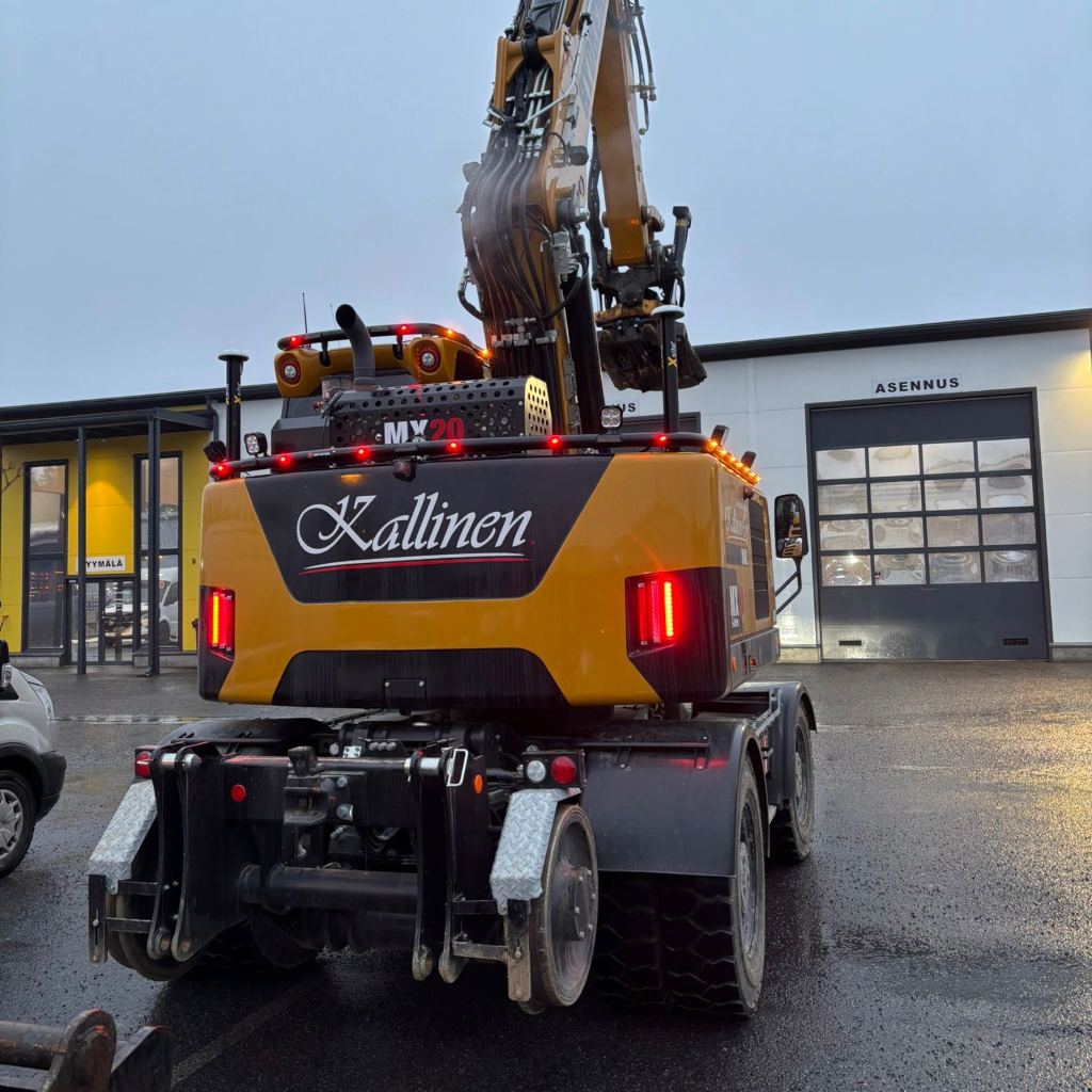 Valoteline taakse / peräpuntin päälle Hydrema MX20G Rail 2021- - Image 3