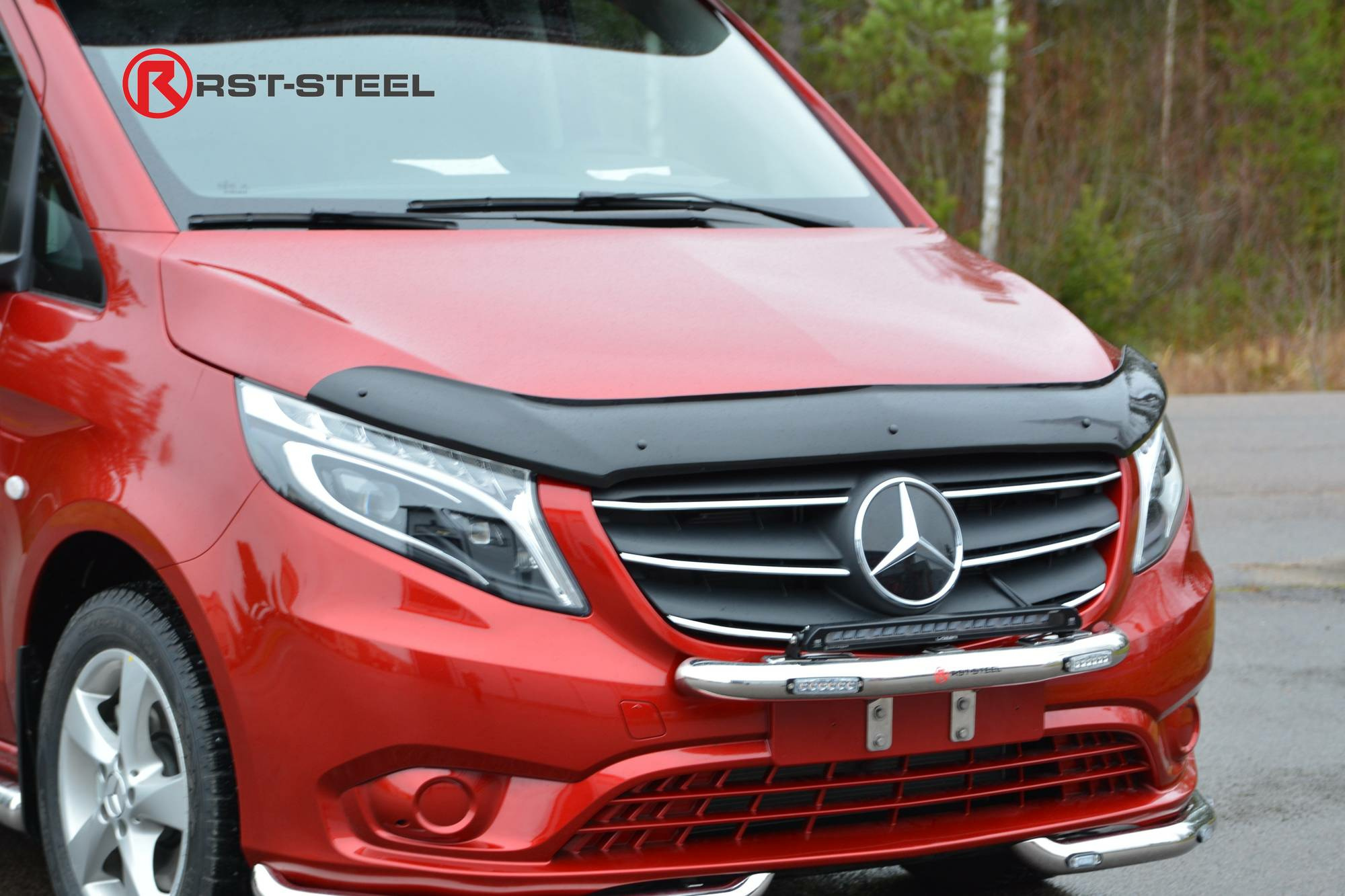 Tuuliohjain konepeltiin MB Vito 2015- - Image 3