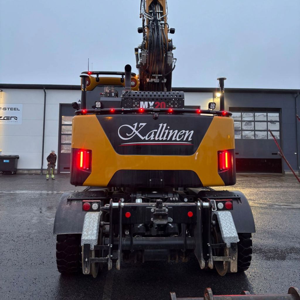Valoteline taakse / peräpuntin päälle Hydrema MX20G Rail 2021- - Image 2