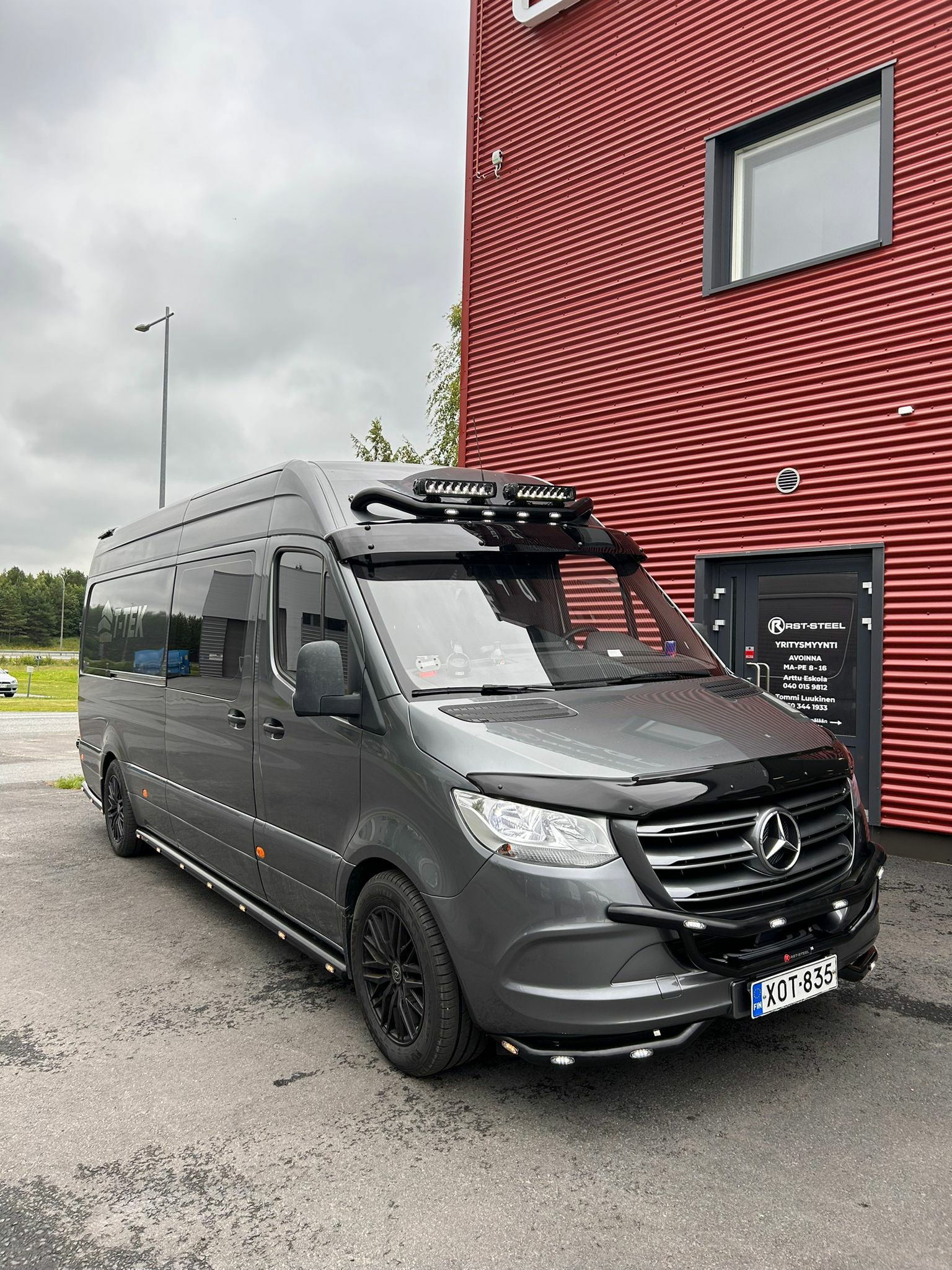 Tuuliohjain konepeltiin MB Sprinter 2018- - Image 3