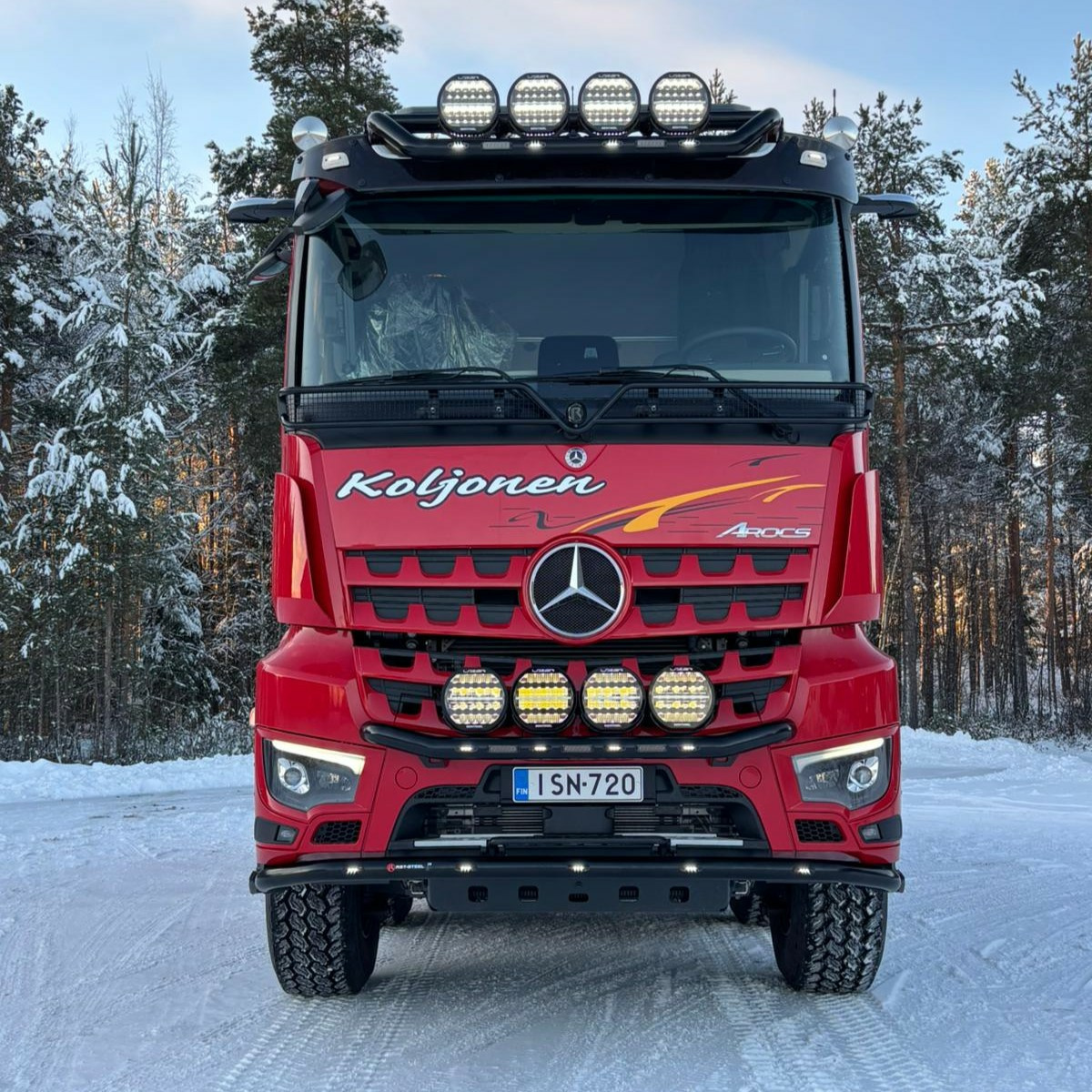 Lintuverkko verkolla MB Actros/Arocs 2.3m - Image 2