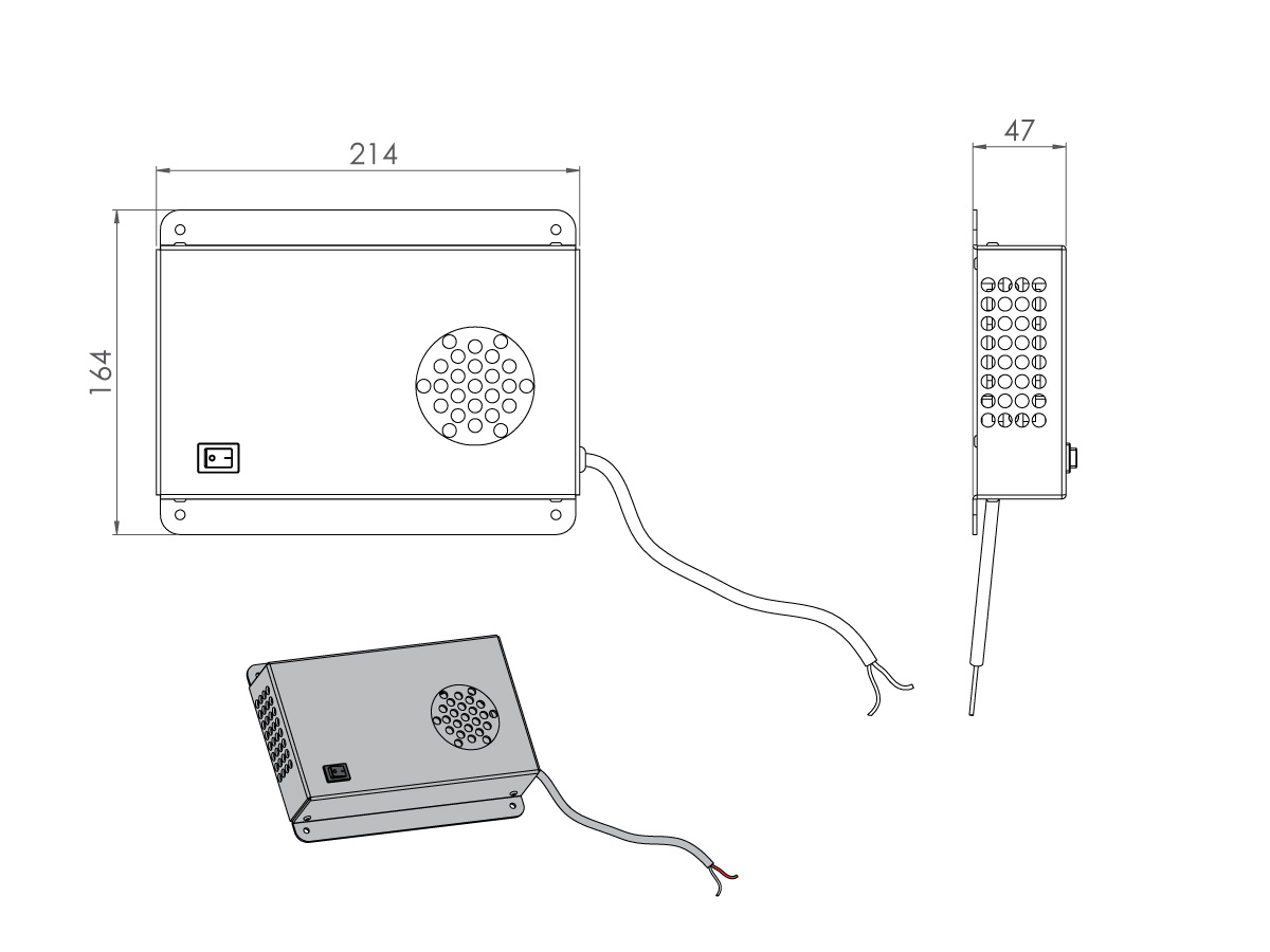 Työkalulaatikon lämmitin 24V 200W - Image 2