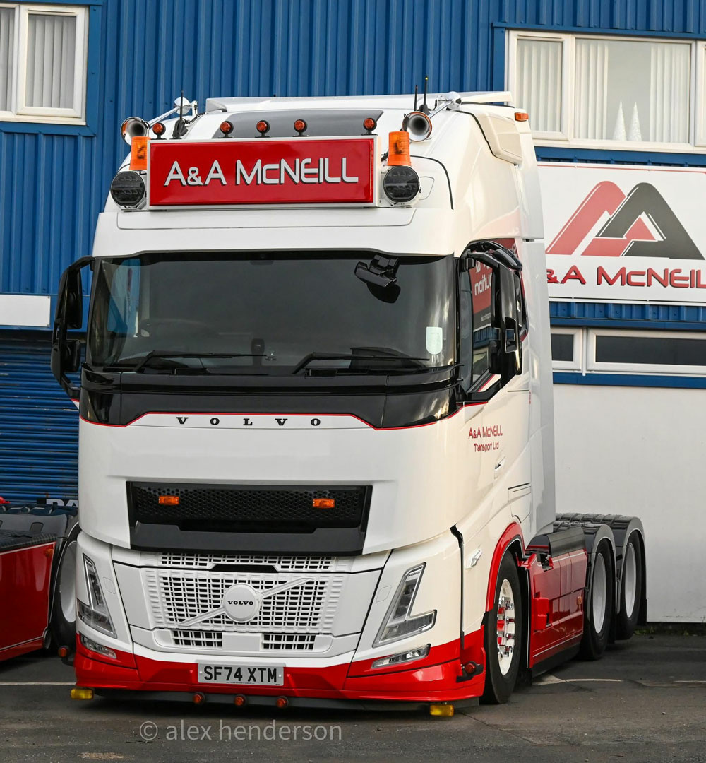 Aurinkolippa TruckStyle Sweden Volvo FH/FM/FMX 4/5, AERO - Image 3