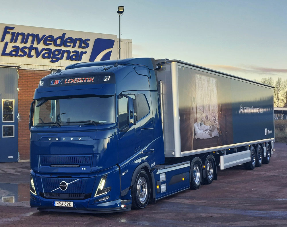 Aurinkolippa TruckStyle Sweden Volvo FH/FM/FMX 4/5, AERO - Image 2