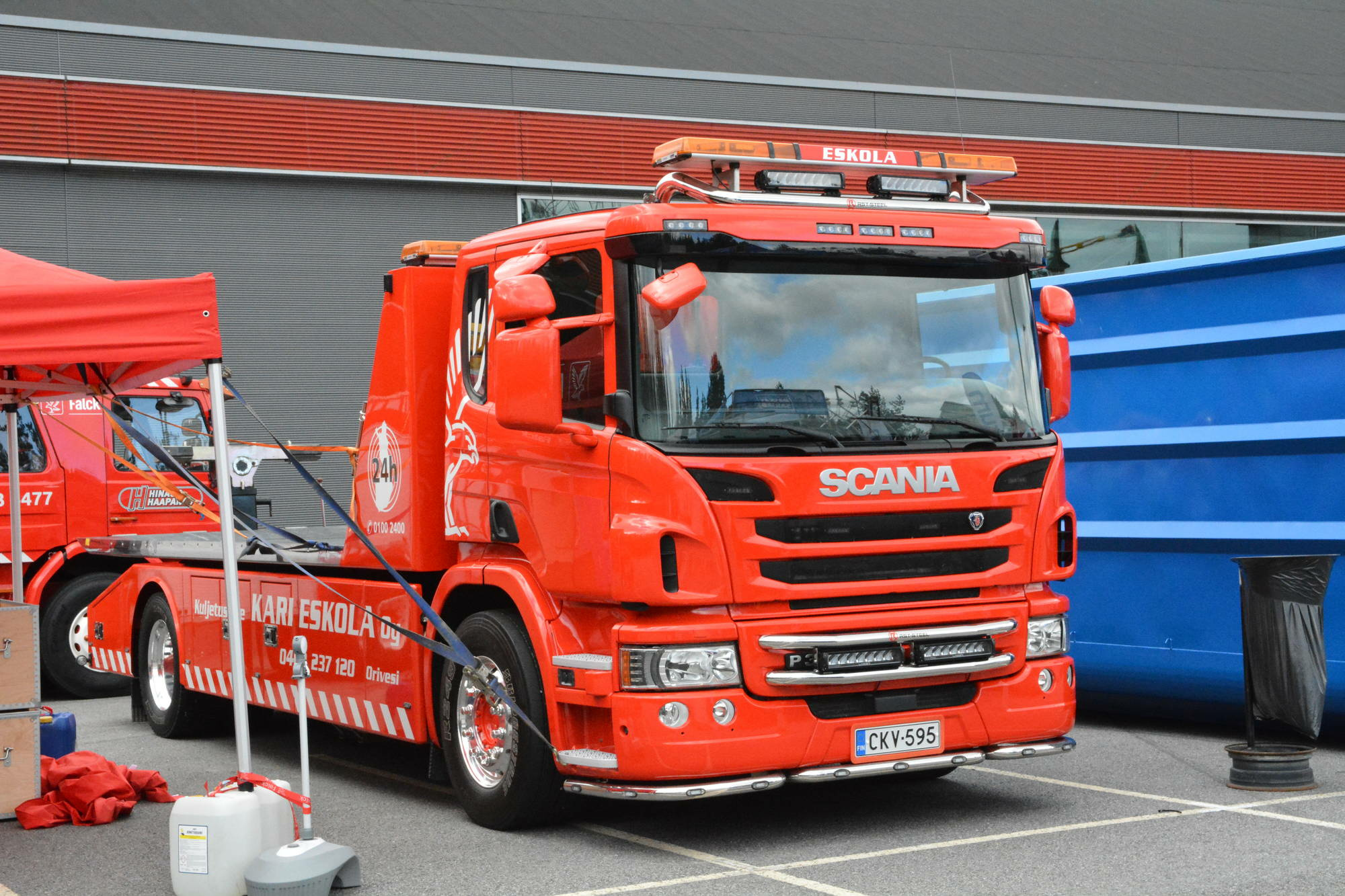 Lisävaloteline maskiin Scania-R 2010-2016 - Image 2