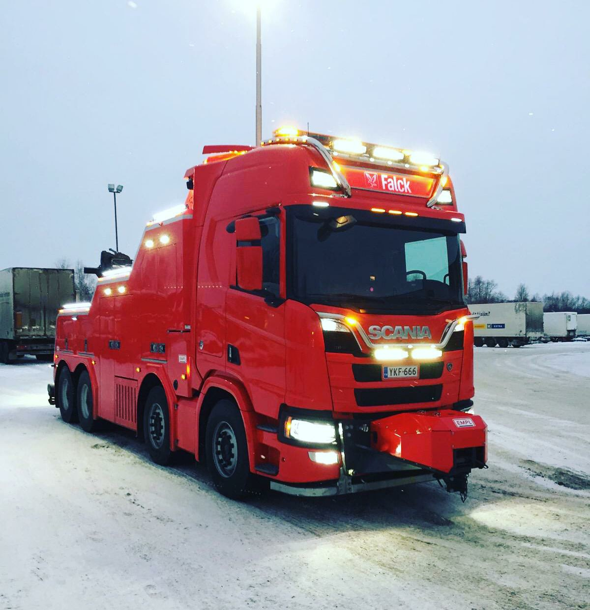 Auravaloteline Snower V03 Scania NextGen - Image 3