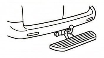 Askelmat vetokoukkuun