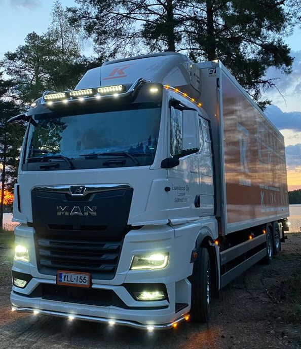 Sivujatkot MAN TGX GN ohjaamoon, 5+5LED - Image 2