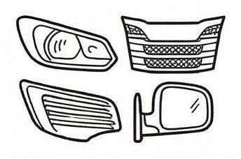 Ulkopuoliset varusteet