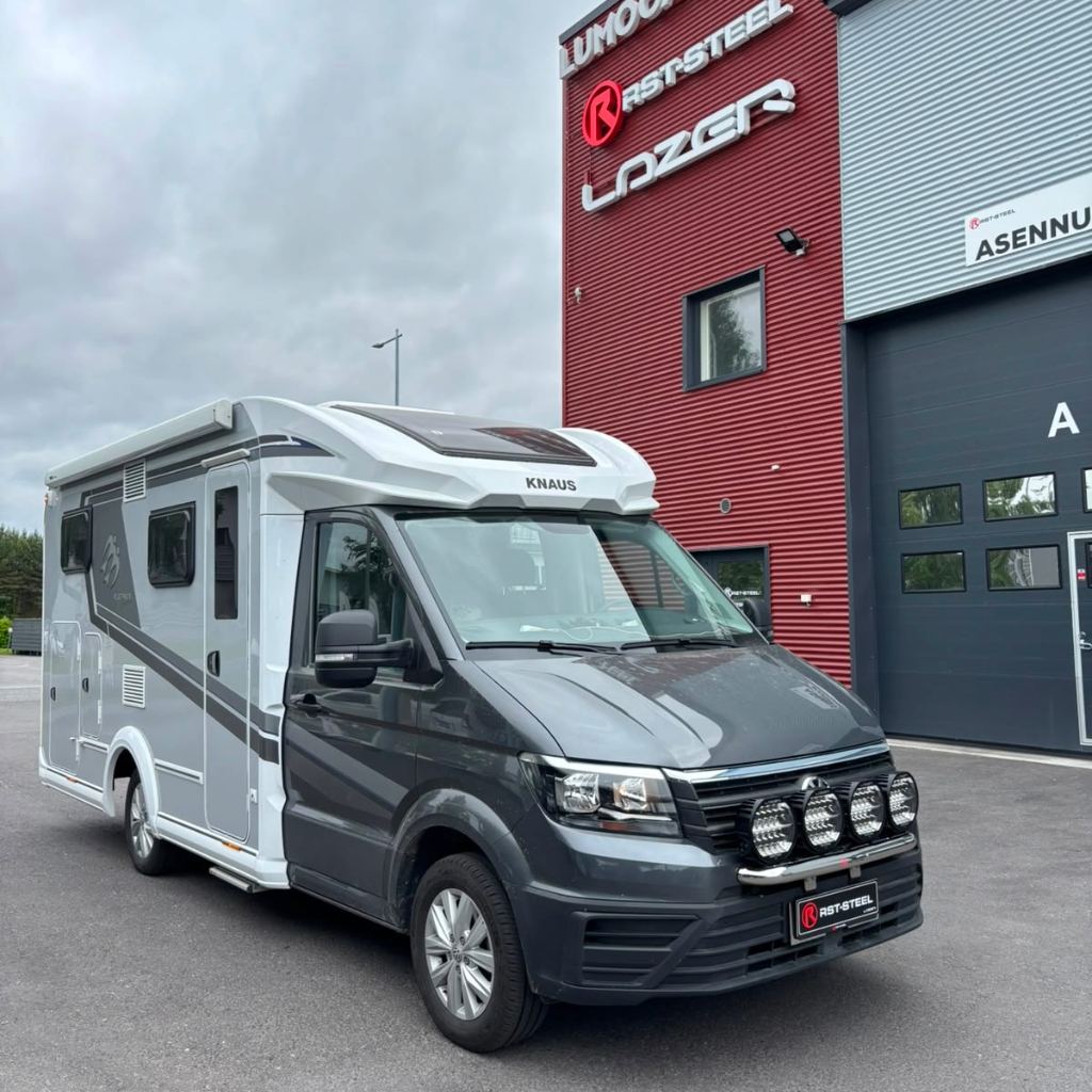 Lisävaloteline maskiin (leveä) Ø60mm VW Crafter 2017- - Image 2