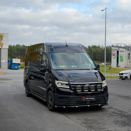 Lisävaloteline maskiin (leveä) Ø60mm VW Crafter 2017-