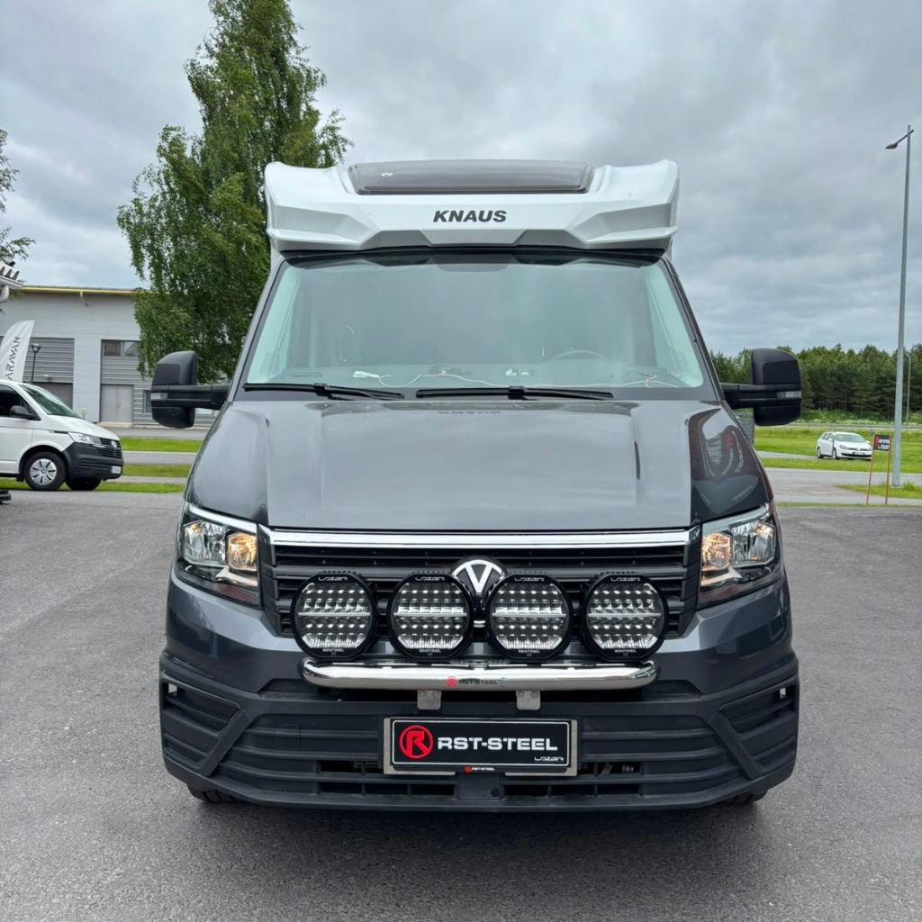 Lisävaloteline maskiin (leveä) Ø60mm VW Crafter 2017-