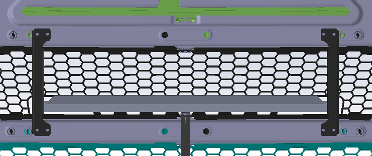 Kuvassa Lazer Linear 24 Elite valopaketti Scania 2017- maskiin