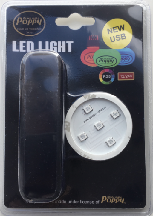 Poppy Grace Mate, Led valo