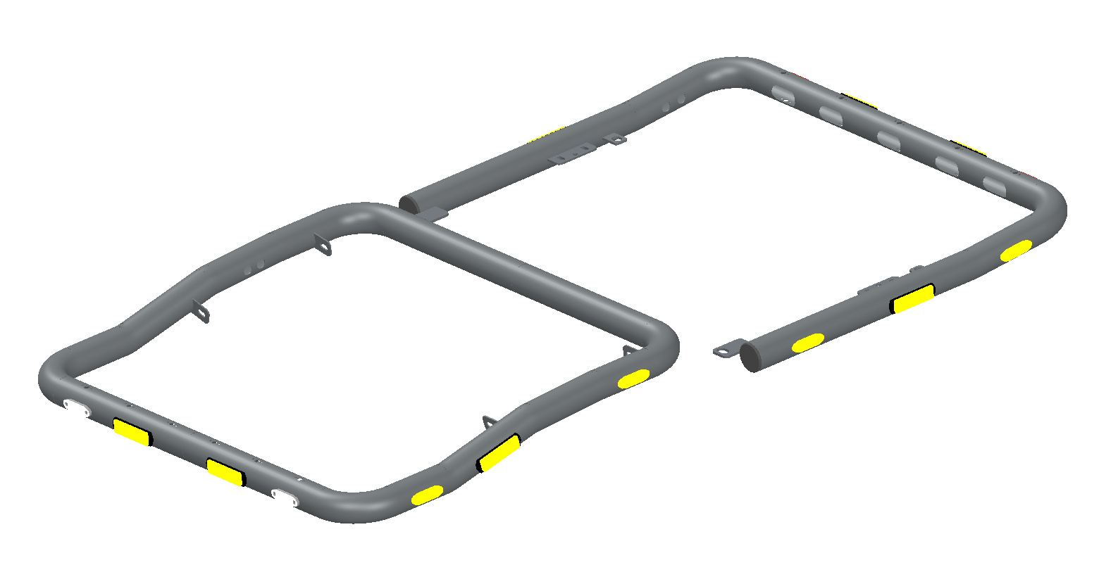 Kuvassa Valoteline katolle Kobelco 11-sarja, pitkä ohjaamo