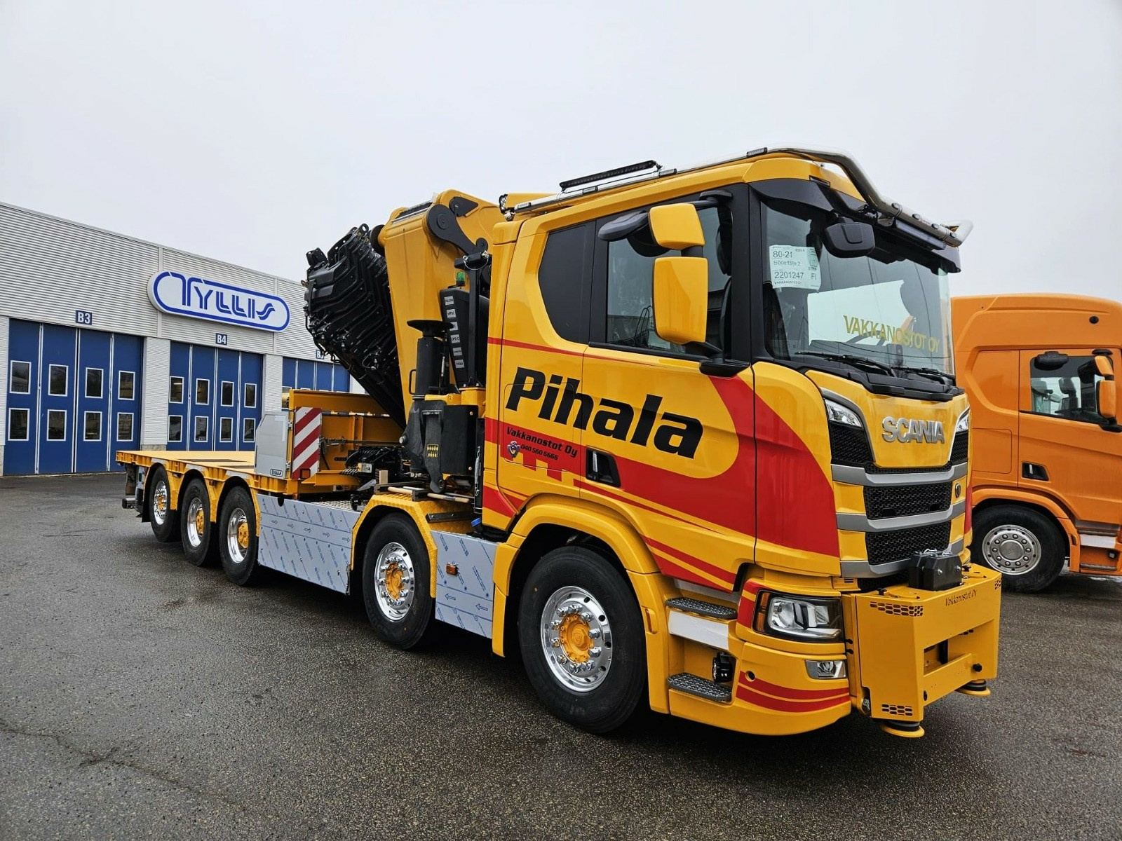 Lisävaloteline katolle Basic Long V75 Scania NextGen 20L Matala S12