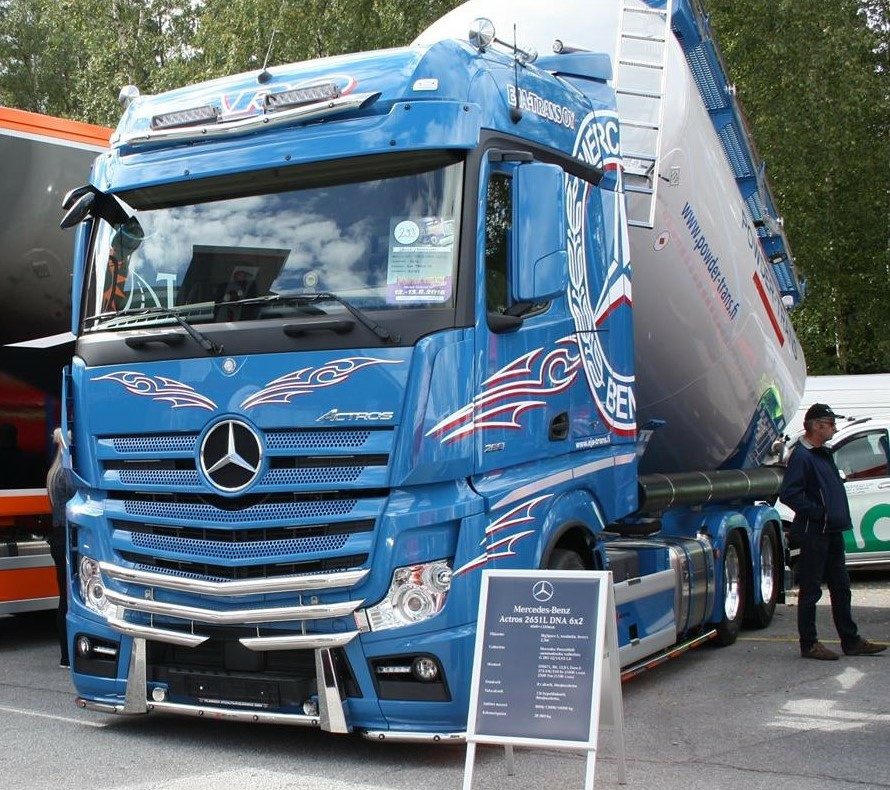 Karjapuskuri Lite MB Actros L 2,5m