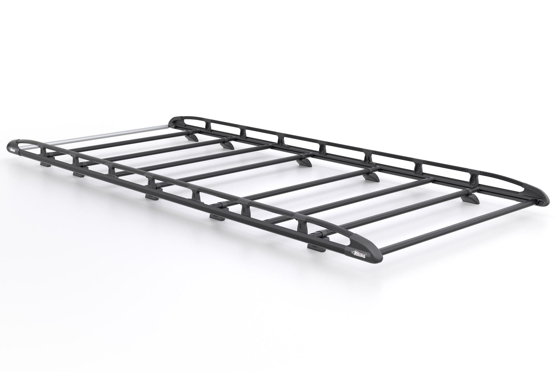 Kuvassa Kattoteline Alumiini KammRack Black Volkswagen Caddy Cargo 2020- (L1H1)