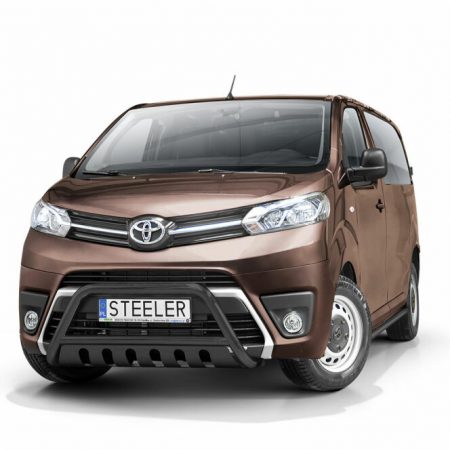 Kuvassa Lisävalotelineet Toyota Proace 2016-, Musta