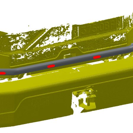 Kuvassa Koristeputki taakse Pyöräkone Volvo L150H, L180H, L220H