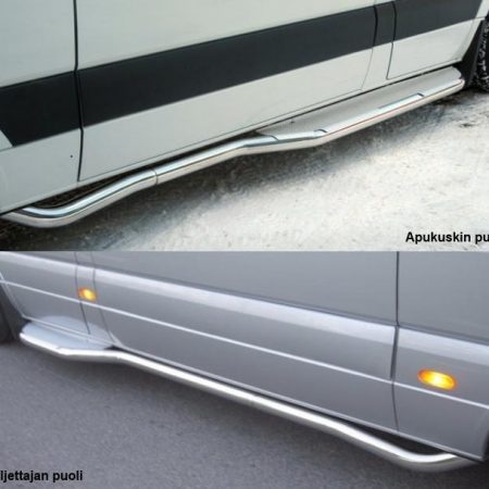 Kuvassa Kylkiputket astimilla MB Sprinter 2006- (SWB)