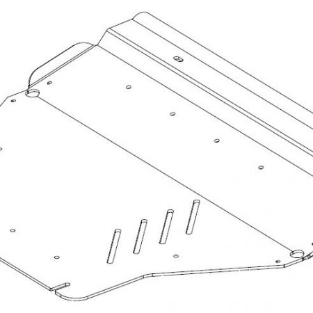 Pohjapanssari Ford Transit Custom 2023-