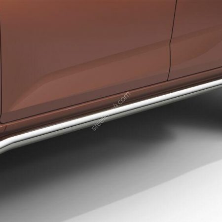 Kuvassa Steeler Suorat Kylkiputket Isuzu D-Max SC 2020-