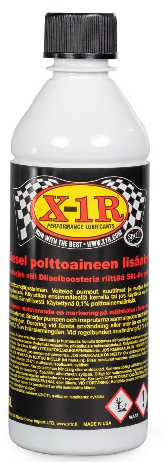 X-1R Diesel+ Booster polttoaineen lisäaine - Image 2