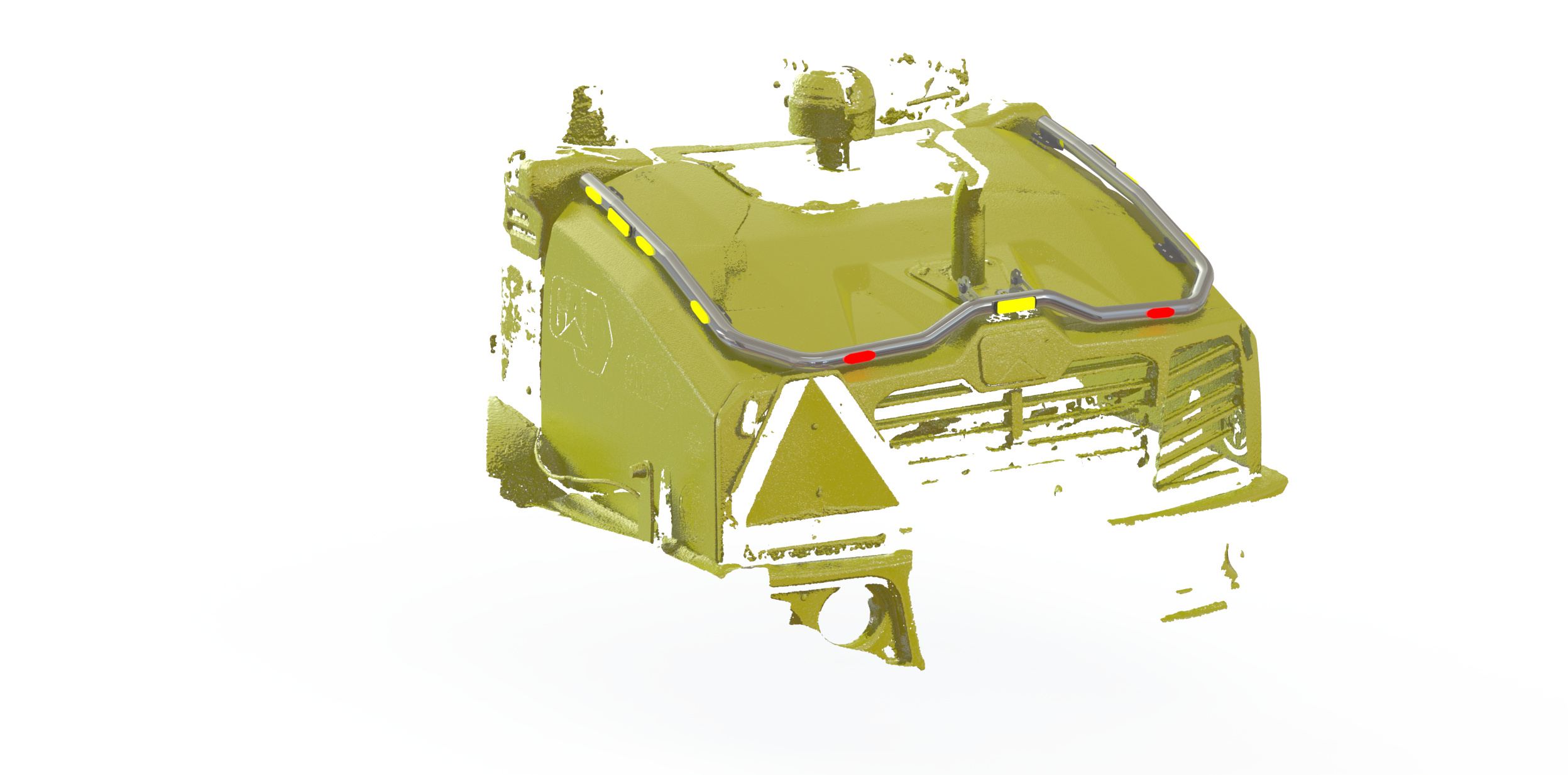 Valoteline taakse konepellin päälle CAT 906-908 2022-