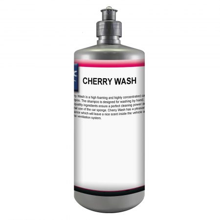 Kuvassa Cartec Cherry Wash vaahtoshampoo tuoksulla